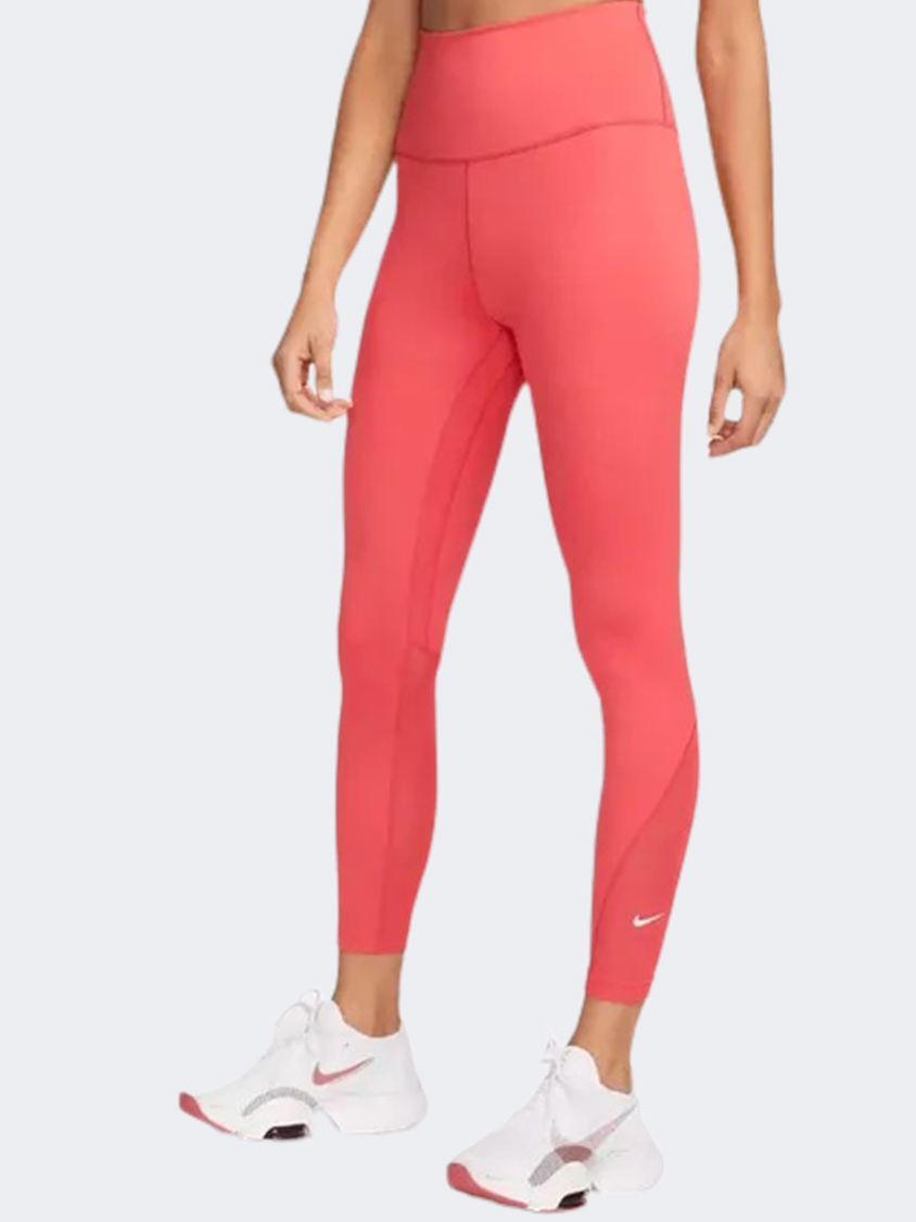 Nike One Mid Rise 7/8 Women's Training Tights - Red Stardust