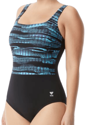 Tyr Brn Bay Women Swim Monokini Black/Blue – MikeSport Lebanon