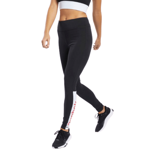 Buy Reebok Womens Training Essentials Linear Logo Tights Leggings