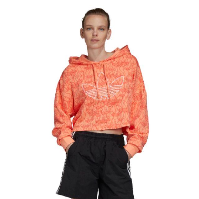 Coral hot sale adidas hoodie