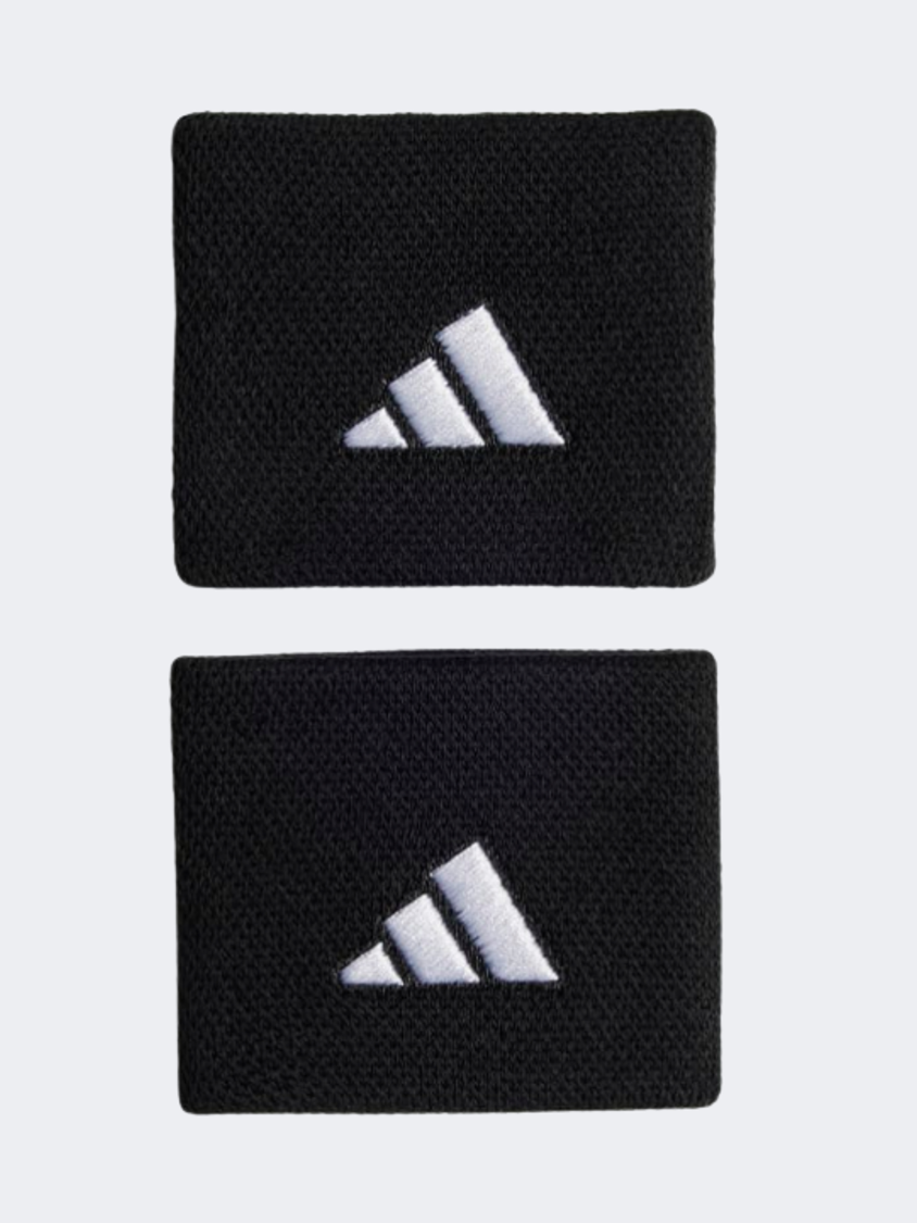 Adidas Tennis Wrist Small Unisex Tennis Band Black White