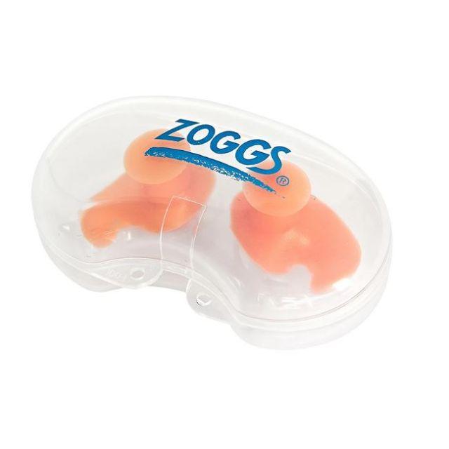 Zoggs Aqua Plugz Kids Swim Ear Plug Orange