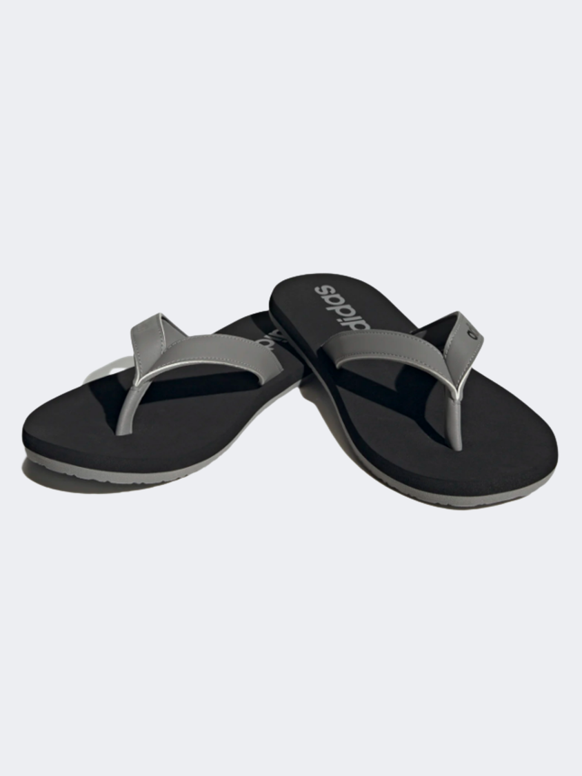 Adidas Eezay Men Swim Slippers Grey/Black