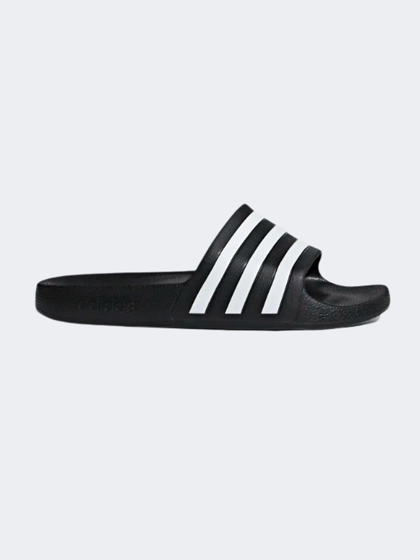 Adidas Adilette Aqua Unisex Swim Slides Black MikeSport Lebanon