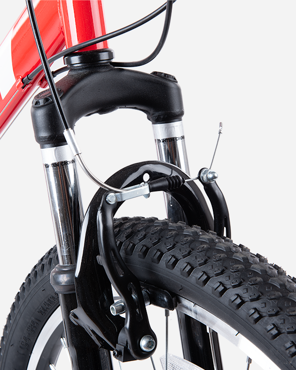 Totem 27.5Inch Steel Unisex Biking Bike Red/White Cha-2105