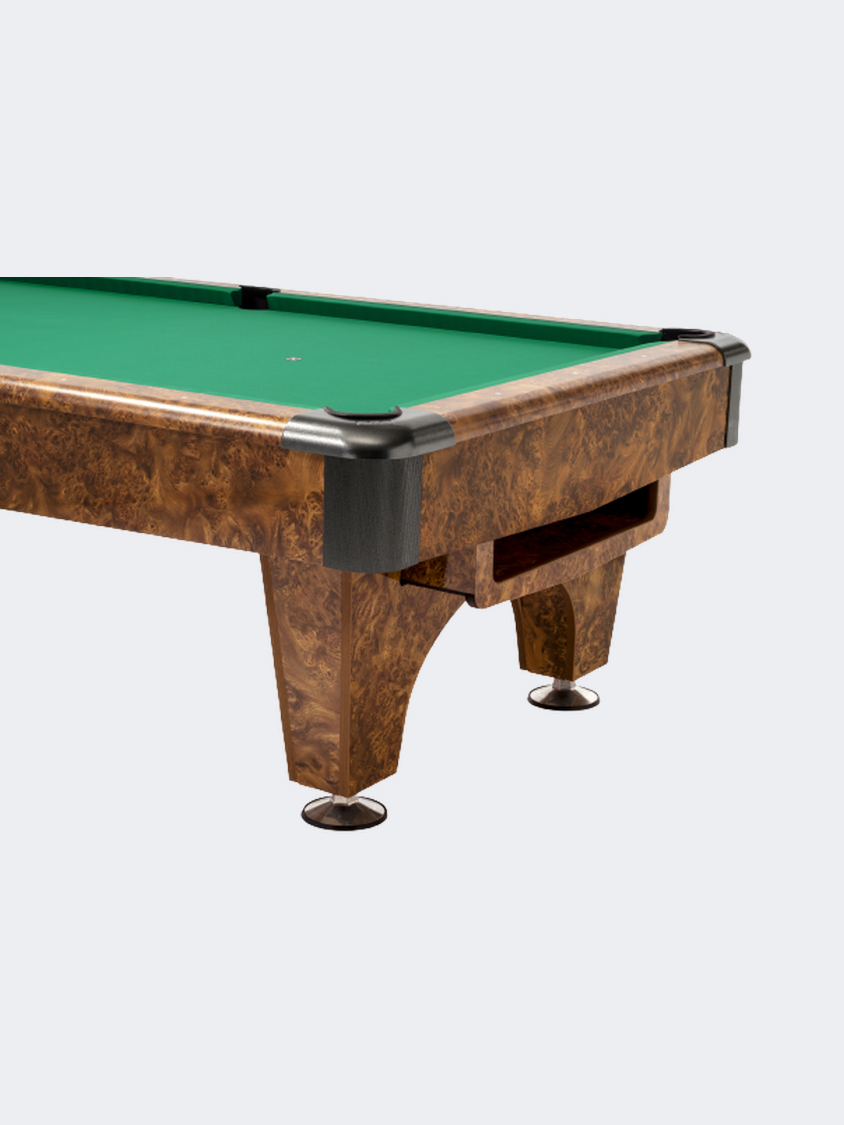 Fas Golden Billiard Pool Table Brown/Green