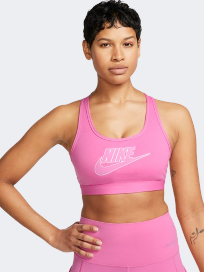 nike swoosh futura sports bra