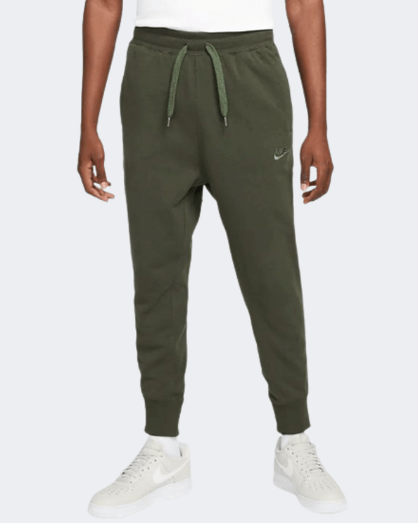 Dark green nike sweatpants best sale