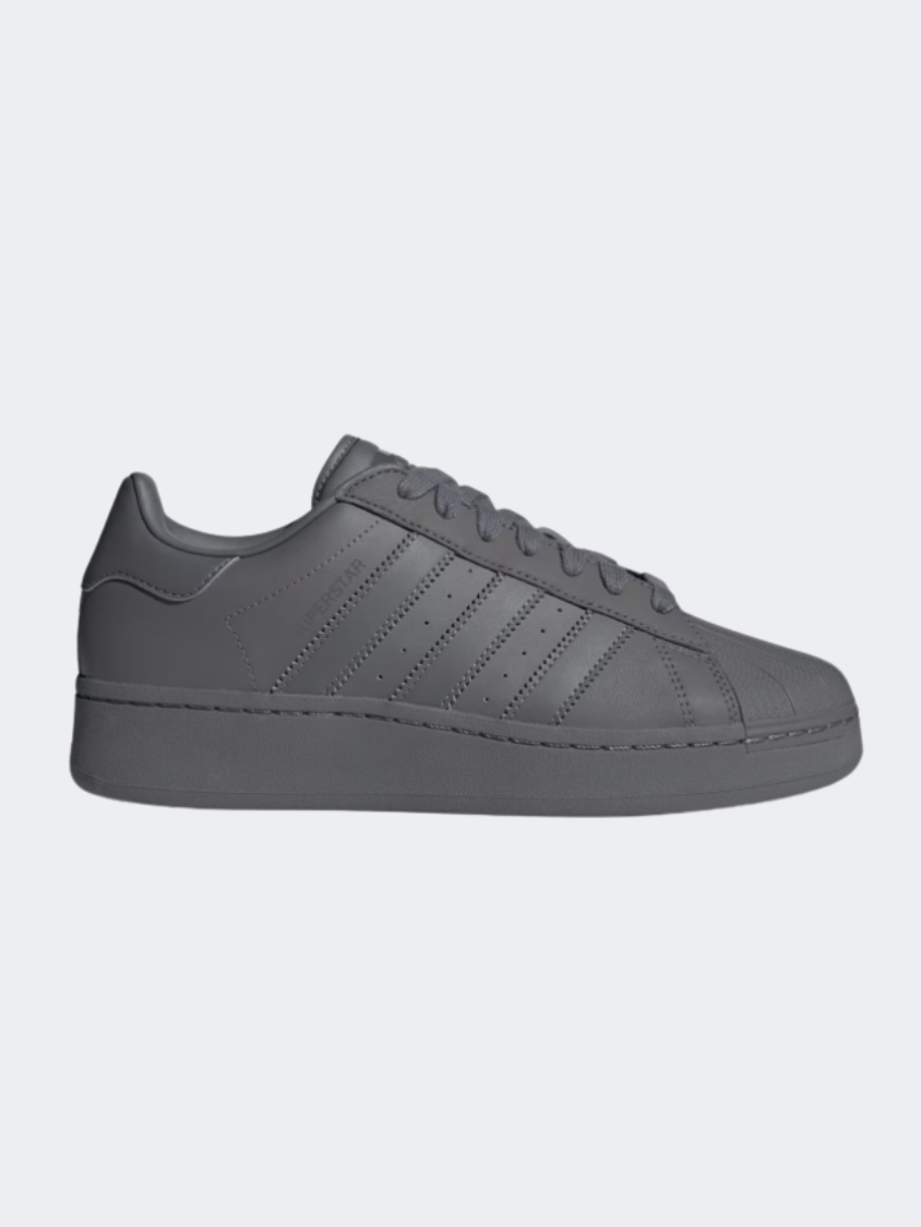 Adidas Superstar Xlg Men Original Shoes Grey Black