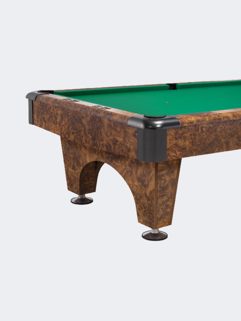 Fas Golden Billiard Pool Table Brown/Green