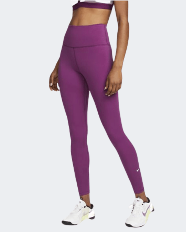 Nike One High Rise Women Training Tight Purple Dm7278-610