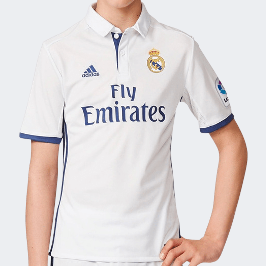 Real Madrid adidas Youth 2023/24 Away Replica Custom Jersey - Navy