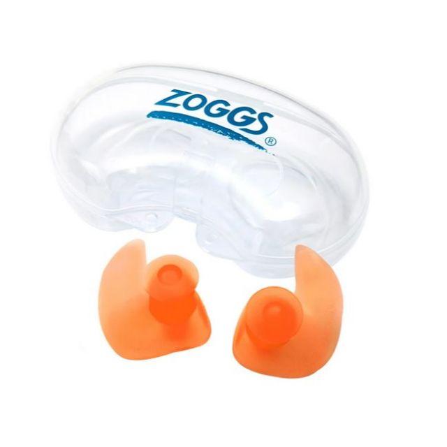 Zoggs Aqua Plugz Kids Swim Ear Plug Orange