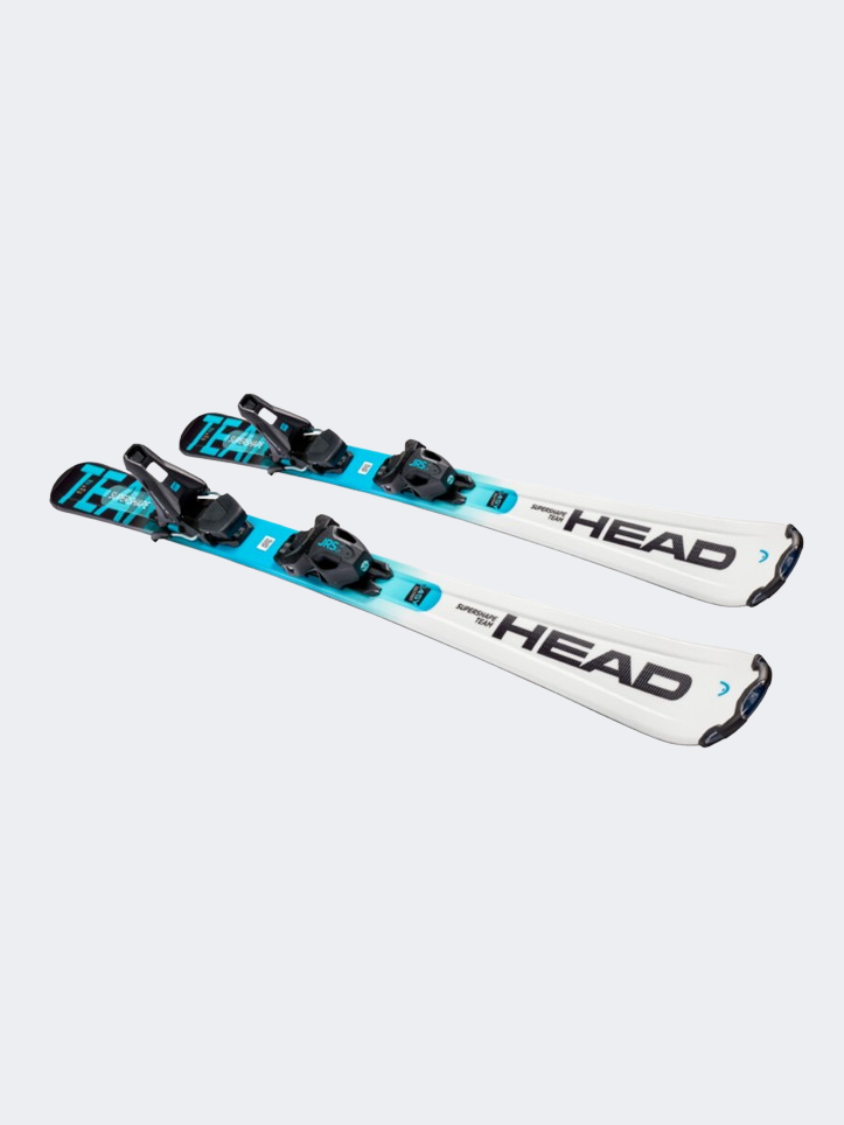 Head Supershape Team Easy Kids Skiing Ski White/ Blue