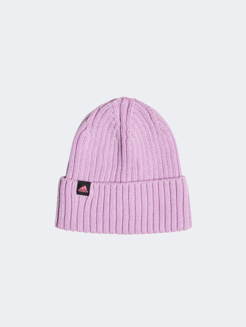 Purple online adidas beanie