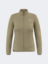 Salewa Puez Rocca Polarlite Women Hiking Jacket Quicksand