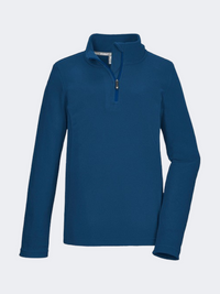 Killtec Ksw 184 Boys Skiing Fleece Dark Steel Blue