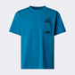 The North Face Sports Oversized Pocket Boys Lifestyle T-Shirt Dusk Blue