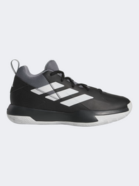 Adidas Cross Em Up Select Gs Basketball Shoes Black/White/Grey