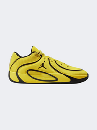 Nike Men Jordan Tatum 4 Basketball Shoes Yellow Red Black