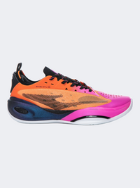 Erke Men Basketball Shoes Orange/Pink