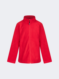 Oil&Gaz Soft Kids-Boys Skiing Full Zip Fleece Red