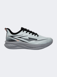 Erke Men Running Shoes Light Grey/Black