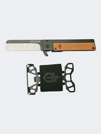 Gerber Quadrant Bamboo With Gerber Barbill Outdoor Tool Black/Brown