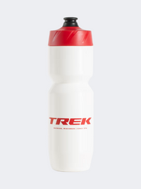Trek 26 Oz Unisex Biking Bottle White/Red