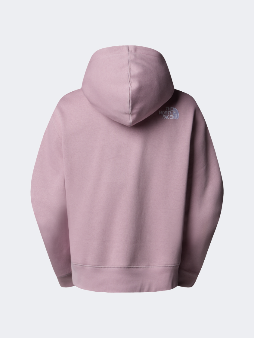 The North Face Essential Crop Women Lifestyle Hoody Ashen Purple