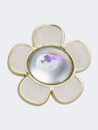 Crocs Tiny Flower Lifestyle Pins White