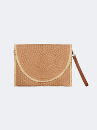 Amelie Straw Women Beach Bag Tan