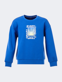 Erke Pullover Kids Lifestyle Sweatshirt Dark Blue