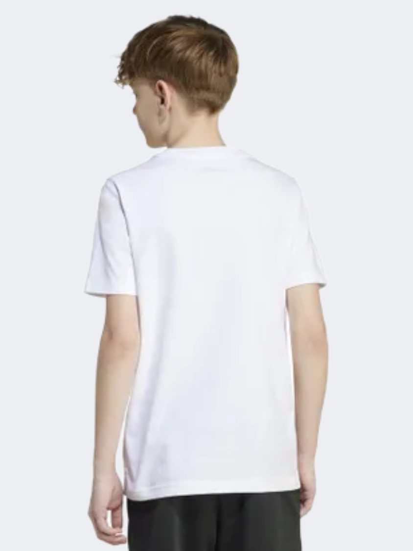 Adidas Camo Graphic Kids-Boys Sportswear T-Shirt White