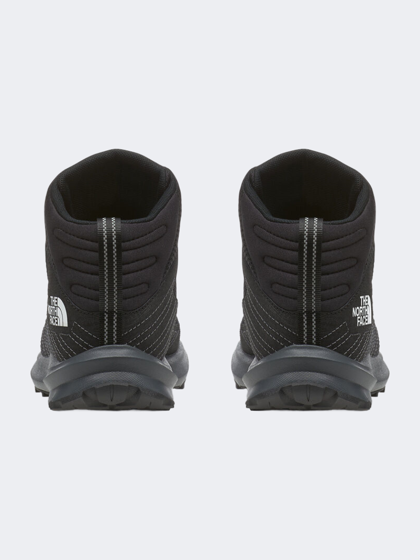 The North Face Fastpack Mid Waterproof Kids Hiking Shoes Black