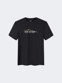 Erke Men Outdoor T-Shirt Black