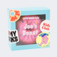 Eat My Socks Joe Donut Kids-Girls Lifestyle Sock Pink/Multicolor