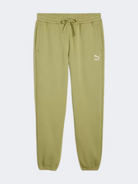 Puma Classic Small Logo Men Lifestyle Pantcalming Green