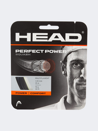 Head Perfect Power 16 Squash Strings Black