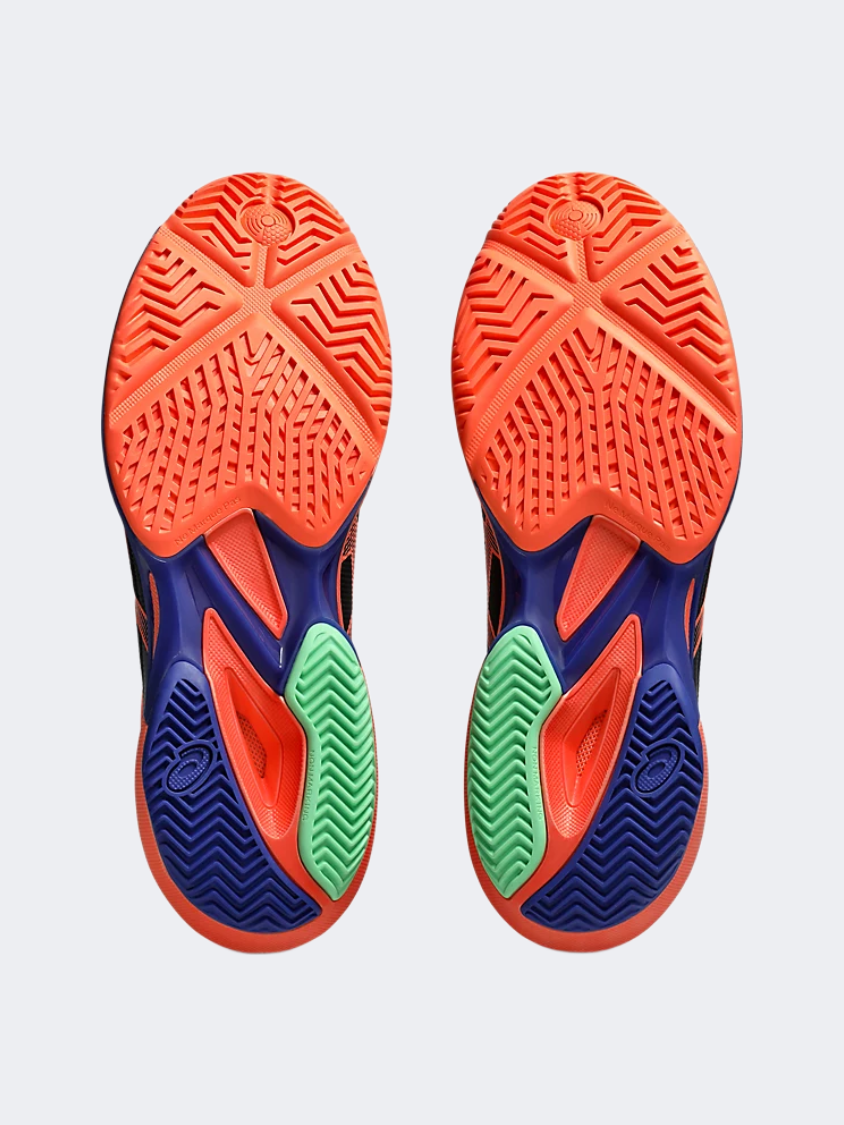 Asics Solution Speed Ff 3 Men Padel Shoes Black/Vivid Coral