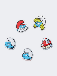 Crocs Smurfs 5 Pack Lifestyle Pins Multicolor
