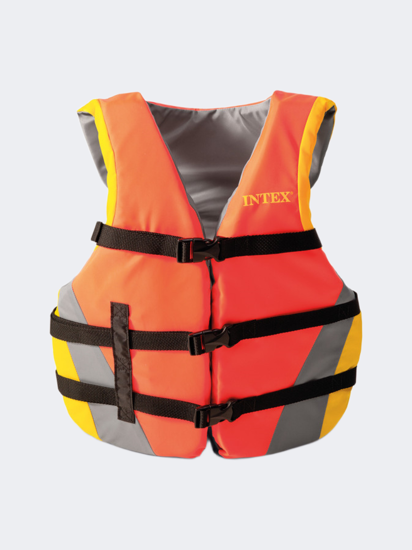Intex Adult Life 76-132 Cm Unisex Beach Life Jacket Red/Yellow