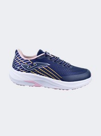 Joma Super 2428 Gs-Girls Running Shoes Navy/Pink