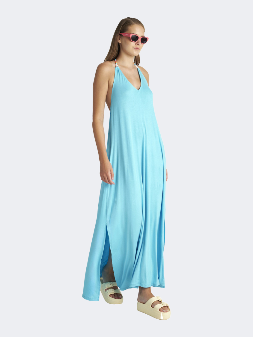 Blu4U Rasta Women Beach Dress Turquoise