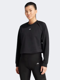 Adidas Power Cover Up Women Training Sweatshirt Black/White