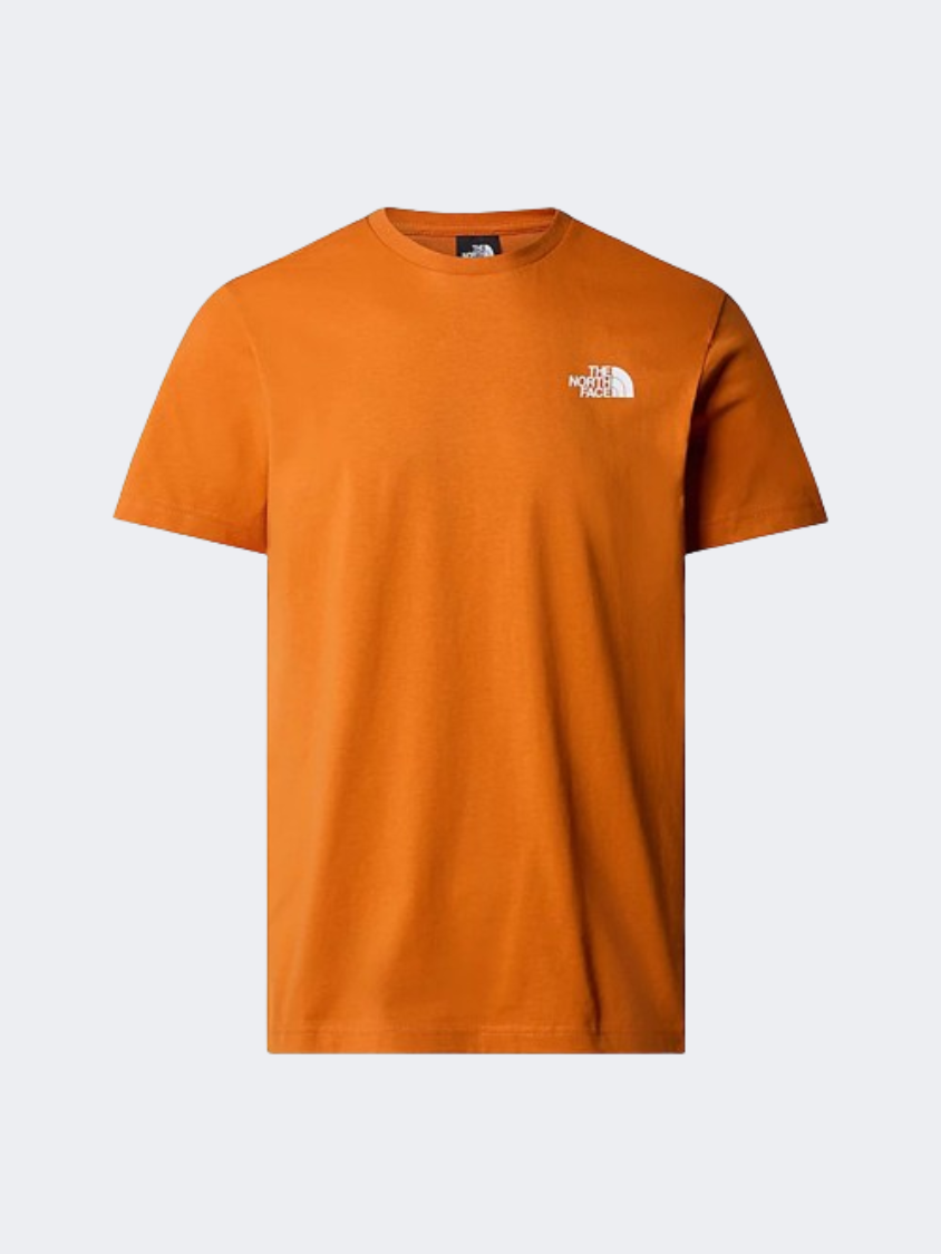 The North Face Redbox Celebration Men Lifestyle T-Shirt Desert Rust