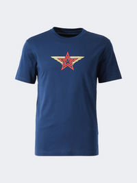 Erke Men Lifestyle T-Shirt Dark Blue