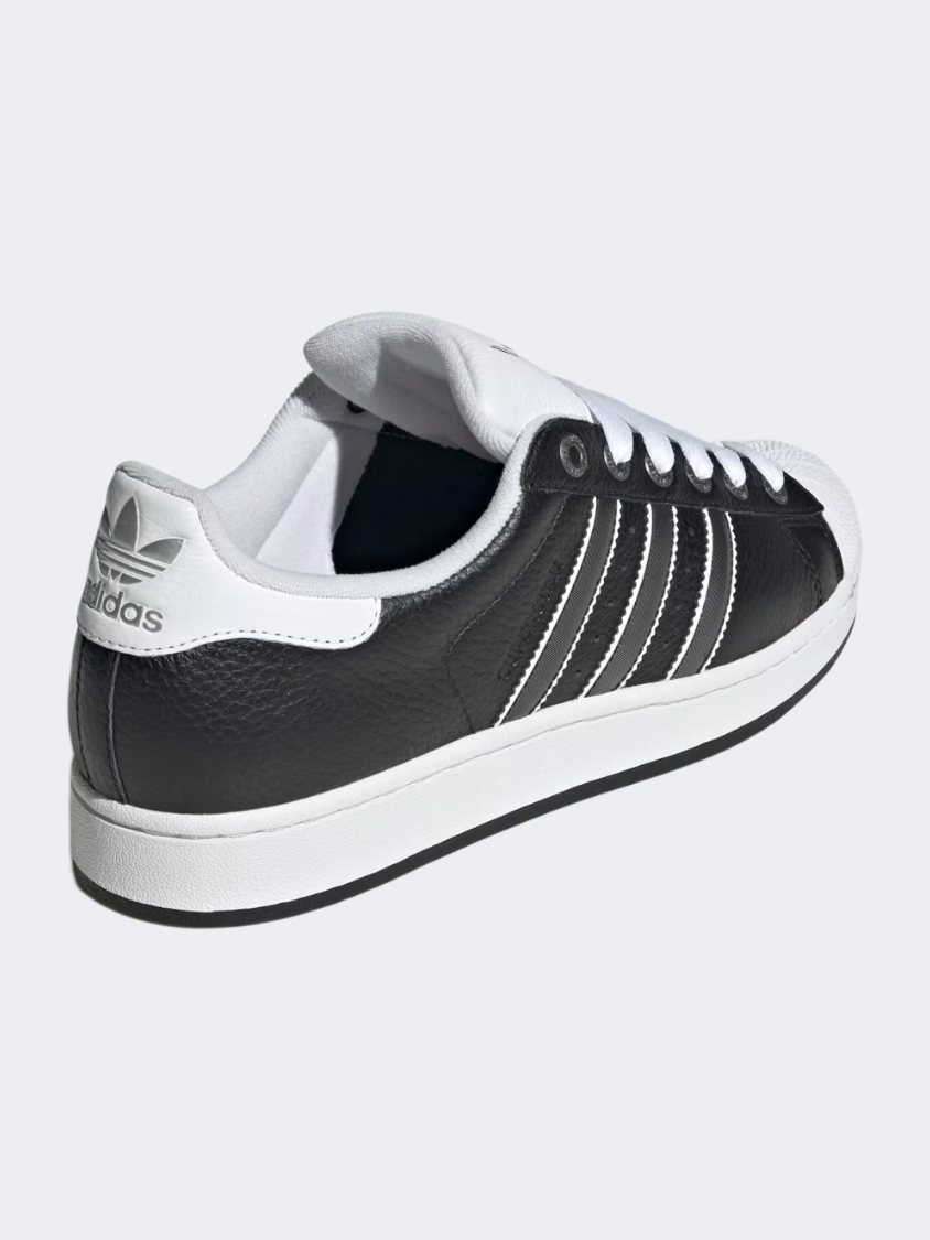 Adidas Superstar Ii Men Originals Shoes Black/Silver/White