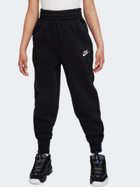 Nike Sportswear Club Fleece High Rise Girls Lifestyle Pant Black/White