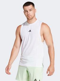 Adidas D4T Men Training Tank White